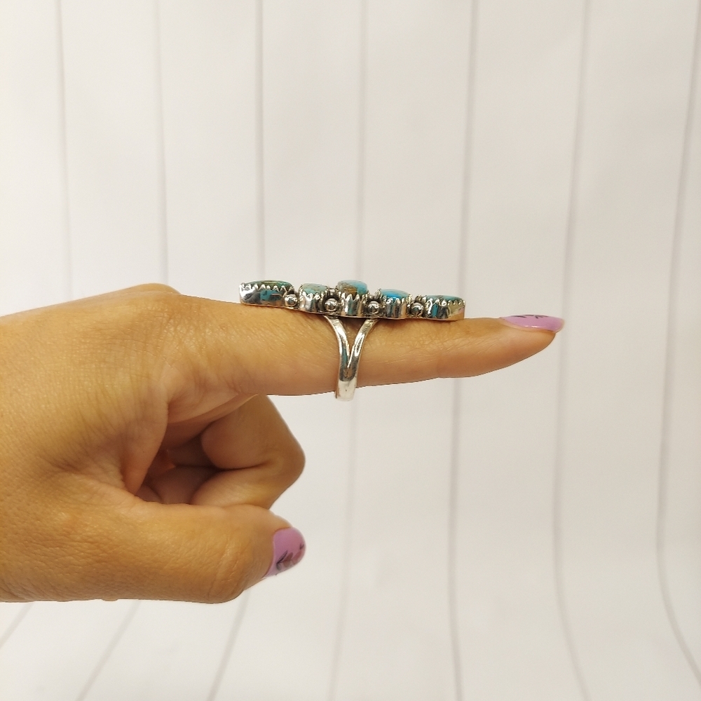 Turquoise Statement Ring - Picture 11 of 12